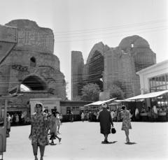 Üzbegisztán, Szamarkand, Bibi-Khanum mecset., 1969, Bojár Sándor, Szovjetunió, Fortepan #195034