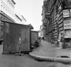 Magyarország, Budapest VII., a Barcsay utca házsora az Osvát utcától a Hársfa utca felé nézve., 1973, Bojár Sándor, Budapest, Fortepan #195095