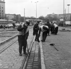 Magyarország, Budapest V., Károly (Tanács) körút az Erzsébet (Engels) tér felé nézve., 1974, Bojár Sándor, Budapest, Fortepan #195373