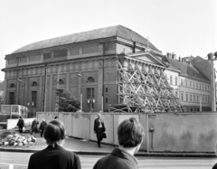 Magyarország, Budapest V., Deák Ferenc tér, az aluljáró építkezése., 1974, Bojár Sándor, Budapest, Fortepan #195388