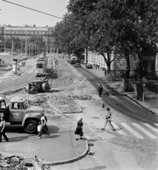 Magyarország, Budapest V., Kossuth Lajos tér, jobbra a Földművelésügyi Minisztérium épülete., 1975, Bojár Sándor, Budapest, Fortepan #195408