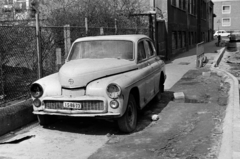 1975, Bojár Sándor, automobil, rendszám, FSO Warszawa, Fortepan #195630