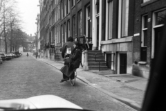 Netherlands, Amsterdam, 1976, Bojár Sándor, bicycle, Fortepan #195676