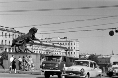 Oroszország, Szentpétervár, (Leningrád), Nyevszkij sugárút, Anyicskov híd., 1969, Bojár Sándor, Szovjetunió, Fortepan #195933