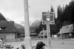 Poland,Slovakia, High Tatras, Łysa Polana, határátkelő., 1971, Bogyó Virág, Czechoslovakia, Fortepan #196075