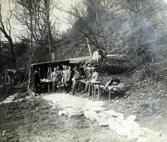 ezredesi szállás a hegyoldalban az első világháború alatt., 1915, Bogyó Virág, első világháború, Fortepan #196112