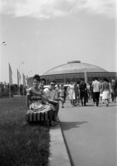 Románia, Bukarest, Kiállítási Központ (később Romexpo), szemben a Központi Pavilon., 1966, Szűcs Lóránd, Fortepan #196385