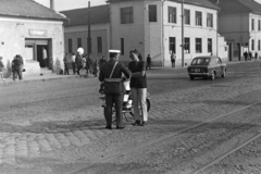 Romania,Transylvania, Oradea, Ghillány út (Strada Dimitrie Cantemir) a Kapisztrán János tér (Piața Cetății) közelében., 1972, Szűcs Lóránd, Fortepan #196599