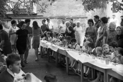 1971, Szűcs Lóránd, festive, kids, Best of, Fortepan #196673