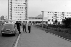 Romania,Transylvania, Deva, Bulevardul 1 Decembrie 1918 a Piața Victoriei felé nézve., 1966, Szűcs Lóránd, Fortepan #196685