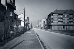 Magyarország, Budapest XI., Károli Gáspár tér, szemben az Ulászló utca., 1937, Martin Kornél, Budapest, utcakép, Fortepan #196795