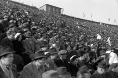 Magyarország, Népstadion, Budapest XIV., 1954, Martin Kornél, Budapest, nézőtér, labdarúgás, Fortepan #196876