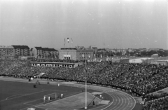 Magyarország, Népstadion, Budapest XIV., Magyarország - Anglia (7:1) válogatott labdarúgó-mérkőzés 1954. május 23-án., 1954, Martin Kornél, Budapest, látkép, nézőtér, labdarúgás, Fortepan #196889