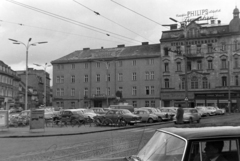 Ausztria, Graz, Jakominiplatz., 1960, Martin Kornél, Philips-márka, parkoló, Fortepan #196907