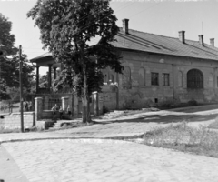 Magyarország, Budapest XXII., Rákóczi út 2. Községháza (később óvoda)., 1954, Keveházi János, Budapest, középület, Fortepan #197044