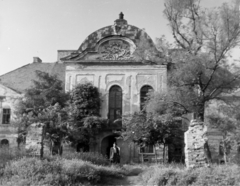 Hungary, Pécel, Ráday-kastély., 1952, Keveházi János, architectural ornament, castle, Fortepan #197093