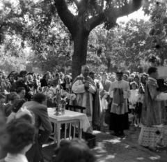 1955, Keveházi János, priest, vestments, Fortepan #197175