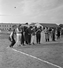 Magyarország, Budapest X., Maglódi út 4. sportpálya., 1955, Keveházi János, Budapest, rontott fotó, Fortepan #197276