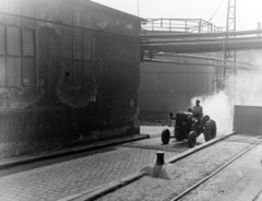 1957, Keveházi János, tractor, Fortepan #197453