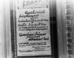 Hungary, Budapest X., Maglódi út 6., Növényolaj és Szappangyár, a Fotókör plakátja., 1957, Keveházi János, poster, photography, Budapest, ÉDOSZ-organisation, Fortepan #197474