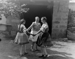 Hungary, Buják, 1957, Keveházi János, folk costume, Fortepan #197522