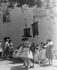 1957, Keveházi János, folk costume, Fortepan #197546