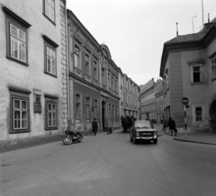 Hungary, Sopron, Szent György utca a Hátsókapu felől a Fő (Beloiannisz) tér felé nézve., 1971, Szalay Zoltán, Fortepan #198343