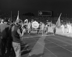 Bulgária, Szófia, a IX. VIT (Világifjúsági Találkozó) ünnepélyes megnyitója a Levszki Stadionban., 1968, Szalay Zoltán, Fortepan #198457