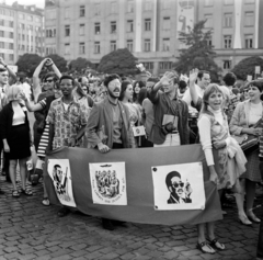 Bulgária, Szófia, Vitosa sugárút, a felvétel a IX. VIT (Világifjúsági Találkozó) idején készült., 1968, Szalay Zoltán, Fortepan #198461