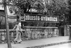 Magyarország, Budapest I., zöldséges üzlet a Zsolt utca 5. számú házban., 1975, Szalay Zoltán, Budapest, Fortepan #198837