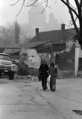 Magyarország, Esztergom, háttérben a Bazilika., 1974, Szalay Zoltán, Bazilika, Fortepan #198911