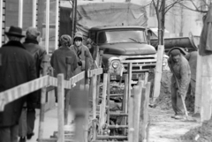 Magyarország, Budapest V., Kálvin tér az aluljáró építése idején., 1974, Szalay Zoltán, Budapest, Fortepan #199019