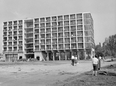 Magyarország,Balaton, Tihany, Hotel Tihany., 1963, Gyöngyi, építészet, Fortepan #1991