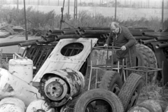 Hungary, Budapest XIX., Nagykőrösi út 158., MÉH (Budapesti Melléktermék és Hulladékgyűjtő Vállalat) telep., 1972, Szalay Zoltán, Budapest, Fortepan #199141