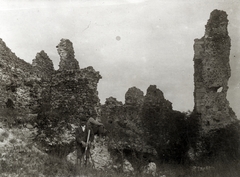 Magyarország, Zalaszántó, Tátika-vár., 1916, Amberger Dániel, várrom, Fortepan #199254