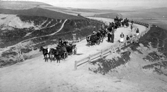 1910, Fortepan, carriage, coach, landscape, travelling, Fortepan #19932