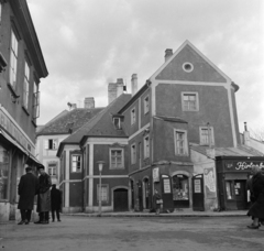 Magyarország, Sopron, az Előkapu és a Várkerület (Lenin körút) találkozása., 1967, Antal Gábor, trafik, Fortepan #199329