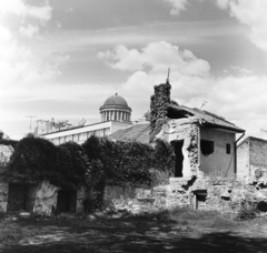 Magyarország, Esztergom, 1975, Antal Gábor, szálloda, Bazilika, Volán-szervezet, Fortepan #199332