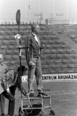 1972, Borbély Mihály, auditorium, microphone stand, Fortepan #199759