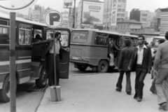 Törökország, Isztambul, 1977, Borbély Mihály, autóbusz, Fortepan #199769