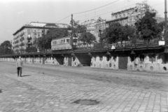 Magyarország, Budapest V., pesti alsó rakpart a Vigadó térnél., 1962, Dénes János, Budapest, Fortepan #200156