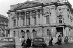 Magyarország, Budapest VIII., Blaha Lujza tér, Nemzeti Színház., 1963, Dénes János, Budapest, Fortepan #200167