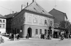 Magyarország, Sopron, Várkerület (Lenin körút) a Hátsókapu torkolatánál., 1962, Dénes János, Fortepan #200177