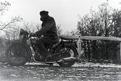 Puch 250L típusú motorkerékpár., 1936, Privát Fotó és Film Archívum-Höfler Tibor gyűjtemény, közlekedés, osztrák gyártmány, Puch-márka, motorkerékpár, Puch 250, Fortepan #20024