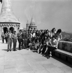 Magyarország, budai Vár,Halászbástya, Budapest I., 1966, Erős Péter, Budapest, Fortepan #200493