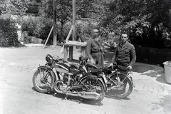 Puch 250L típusú motorkerékpár., 1935, Privát Fotó és Film Archívum-Höfler Tibor gyűjtemény, közlekedés, osztrák gyártmány, Puch-márka, motorkerékpár, Puch 250, motoros, Fortepan #20078