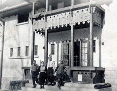 Magyarország, Mátraháza, a Pagoda Hotel bejárata., 1934, Fortepan, Fortepan #200917