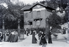 Franciaország, Párizs, Rue Manin 2., Buttes-Chaumont park., 1912, Gara Andor, Fortepan #200951