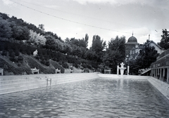 Magyarország, Budapest III., Csillaghegyi strandfürdő., 1933, Gara Andor, Budapest, Fortepan #201015