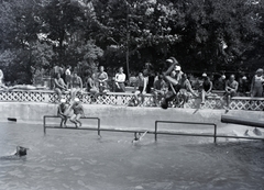 Magyarország, Budapest III., Csillaghegyi strandfürdő., 1933, Gara Andor, Budapest, Fortepan #201021